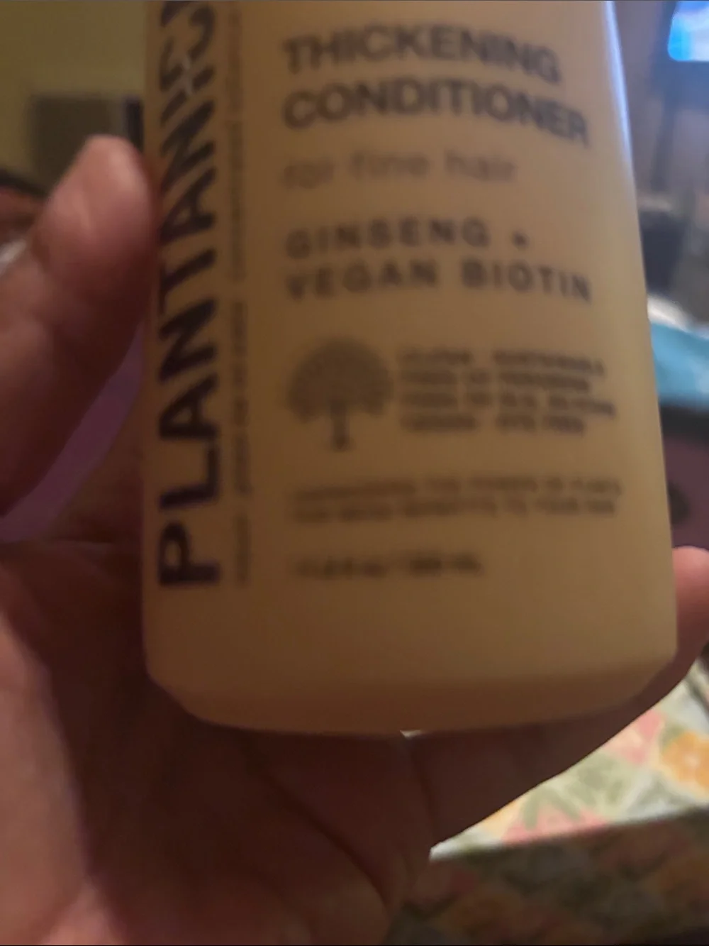 Planttancials Thickening Conditioner for Fine hair Miracle Worker!